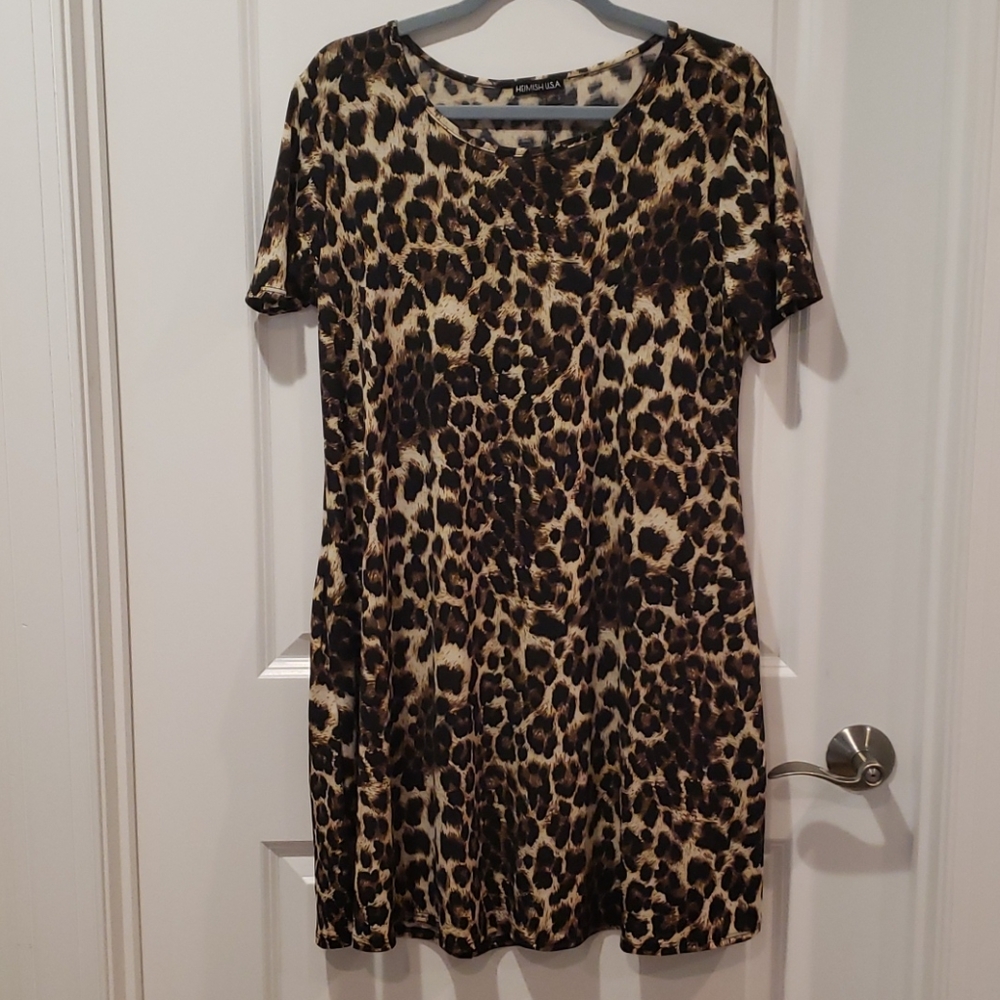 HEIMUSH USA Swing Dress with Pockets Size Large